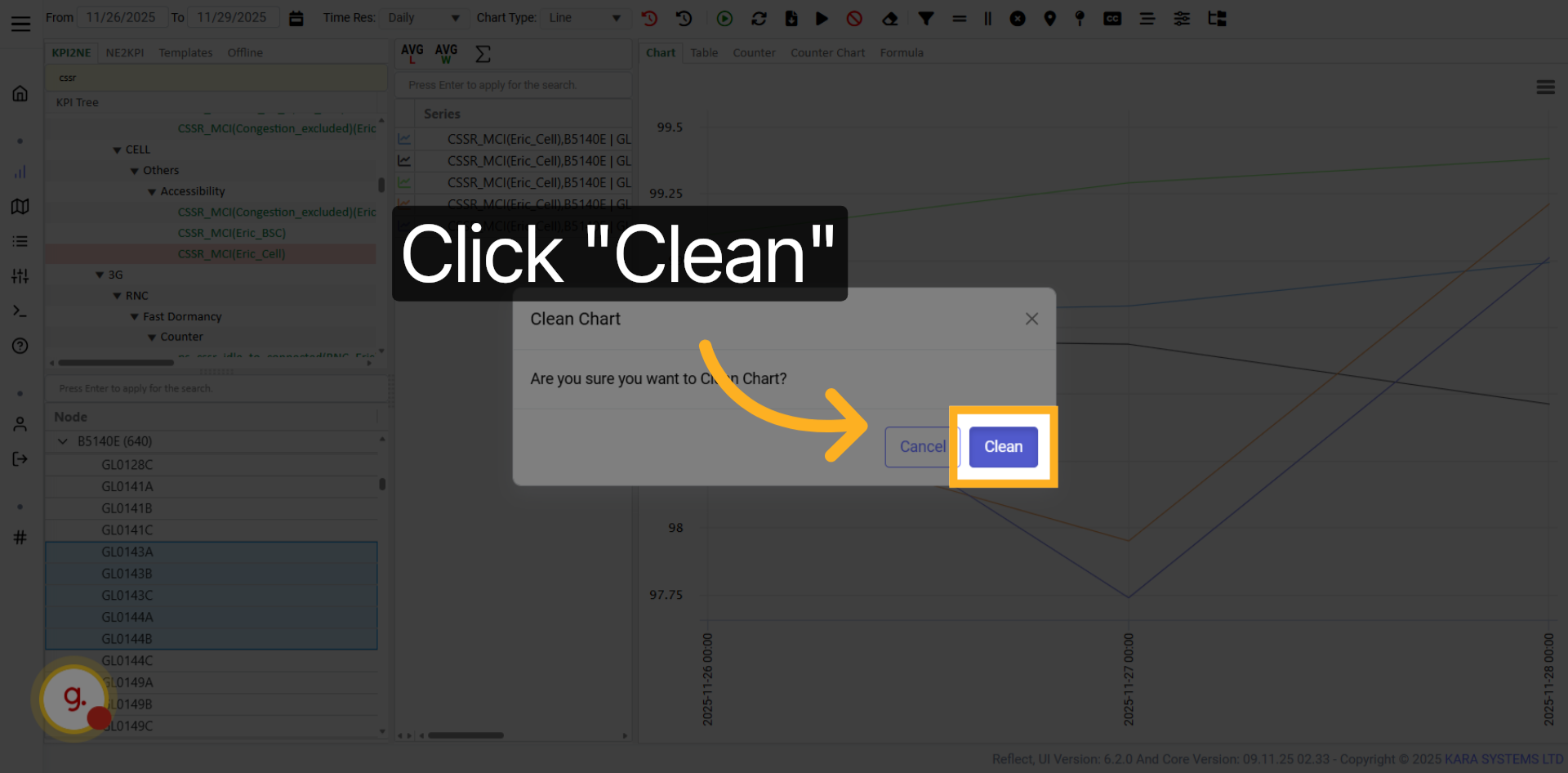 Use Chart Filters